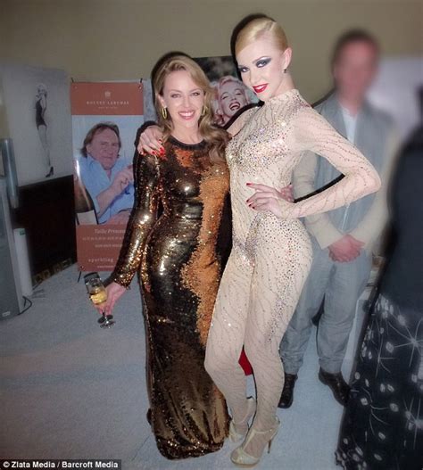 cannes 2012 contortionist zlata bends over backwards to meet kylie