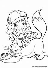 Holly Hobbie Coloring Pages Hobby sketch template