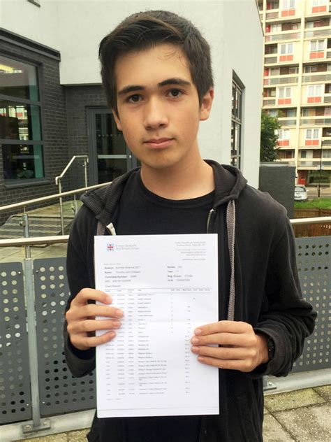 gcse results day   pictures   emotional photographs uk