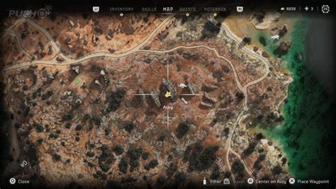 horizon forbidden west  survey drones locations ps ps guide survey drone  mans land