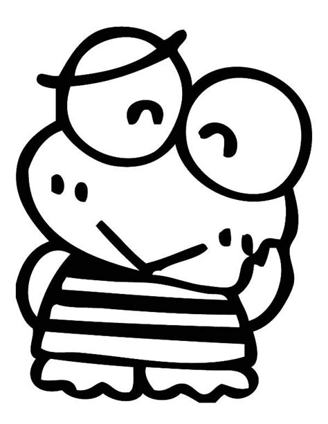 keroppi daydreaming coloring pages kids play color coloring pages