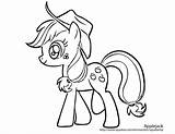 Pony Coloring Little Pages Printables sketch template