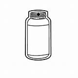 Coloring Pages Jars Canopic Template sketch template