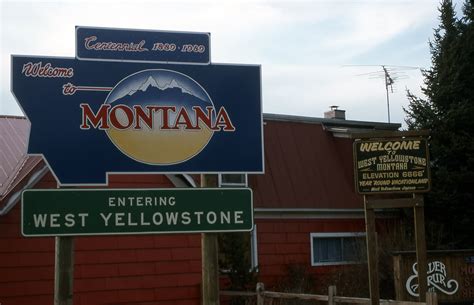 montana sign  west yellowstonejim peacooctober
