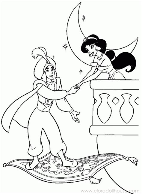 kids page jasmine coloring pages