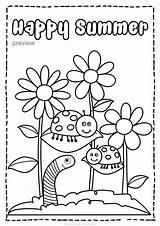 Coloring Summer Pages Kids Color Princess Themed Holiday Visit sketch template