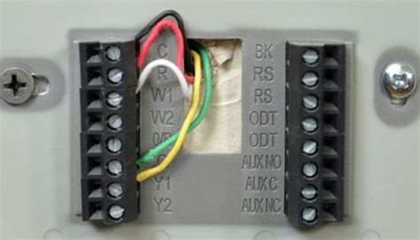 trane thermostat wiring diagram  essential