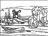 Landschaften Ausmalbilder Malvorlagen Landschappen Malvorlage Windmuehle Colorare Paysages Boot Paesaggi Coloriages Lanskap Mewarnai Animasi Animierte Kolorowanka Krajobraz Bergerak Animaatjes Gify sketch template