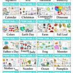 preschool printables  crafty classroom