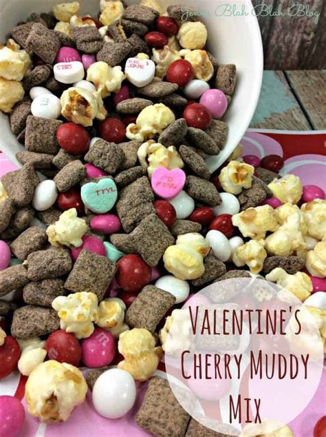 valentine s cherry muddy mix recipe jenns blah blah blog where the