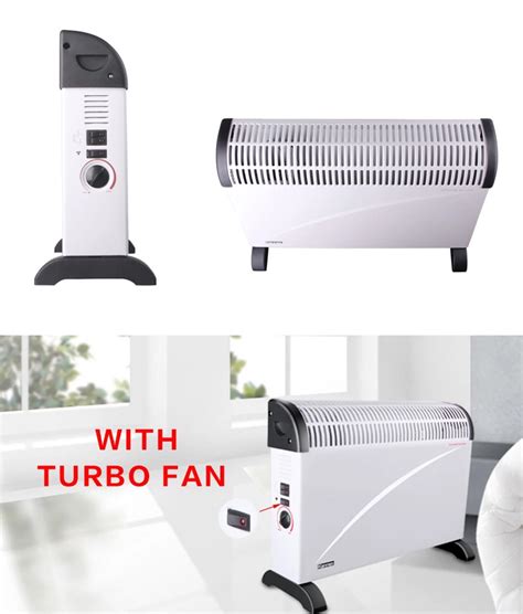 gs ce rohs approved 2000w electric convector heater with turbo fan