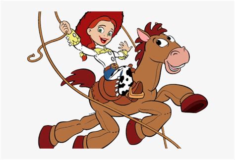 toy story clipart woody bullseye toy story jessie clipart png image
