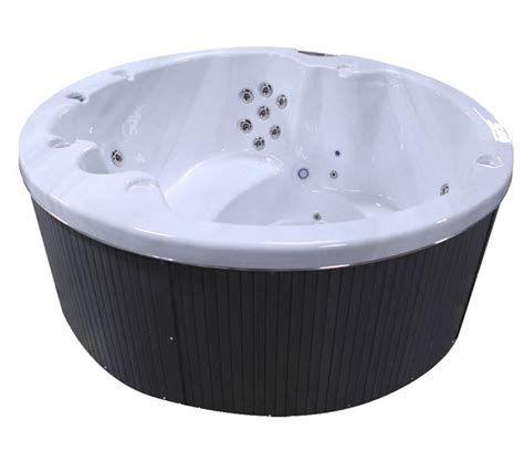 built in hot tub outlaw arctic spas circular 6 person