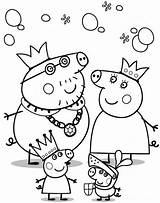 Pig Peppa Coloring Birthday Colorir Para Kids sketch template