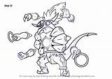 Hoopa Pokemon Unbound Draw Step Drawing Tutorials Drawingtutorials101 sketch template