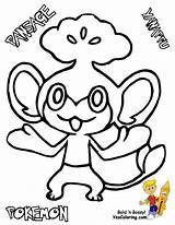 Pokemon Coloring Pansage Pages Yescoloring Gif Sharp sketch template