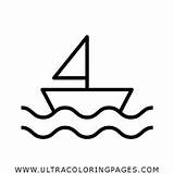 Barco Vela Barca Ultracoloringpages sketch template