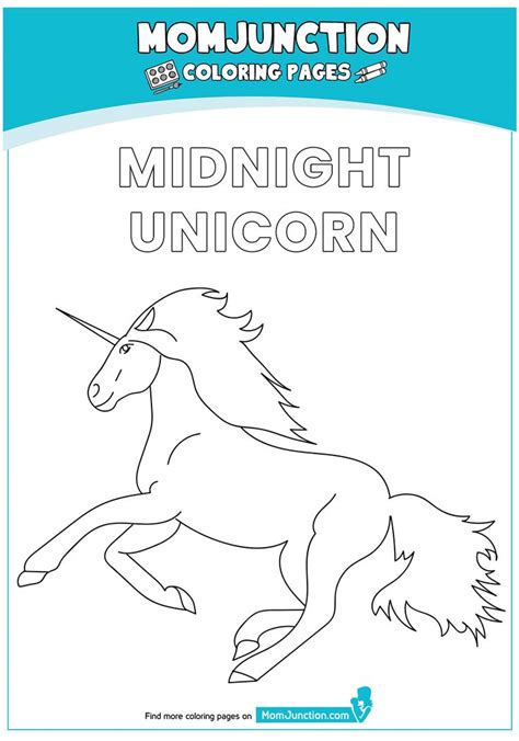 print coloring image momjunction mom junction unicorn coloring