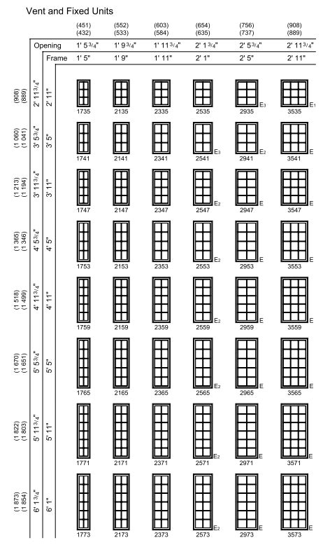 casement windows knowing   size casement windows window sizes chart casement
