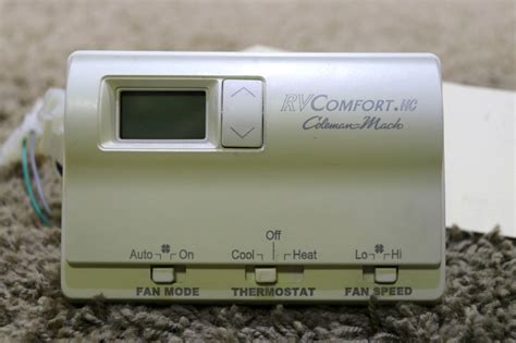 rv interiors  rv   coleman mach rvcomforthc thermostat  sale thermostats
