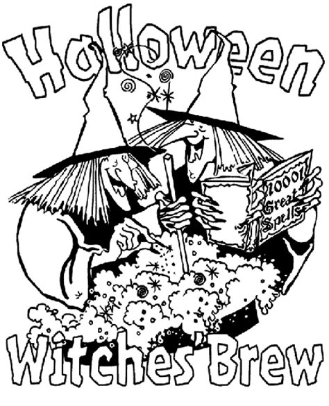 halloween witches brew coloring page crayolacom