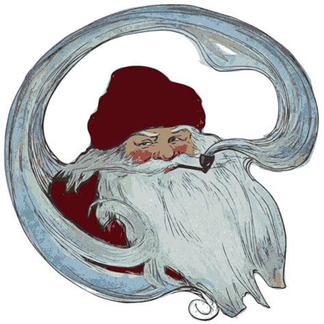 classic santa openclipart