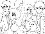 Bleach Coloring Coloriages Chibi sketch template