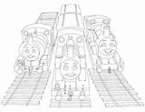 Percy Coloring Thomas Pages Printable Friends Template sketch template