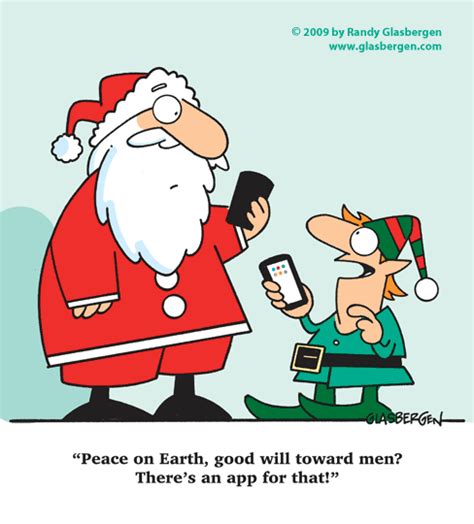 Photo Trick Funny Christmas And Santa Claus Cartoons Pictures