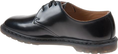 dr martens archie ii black polished smooth  formal shoes humphries shoes
