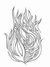 Drawing Flame Flames Outline Drawings Dress Paintingvalley Getdrawings sketch template