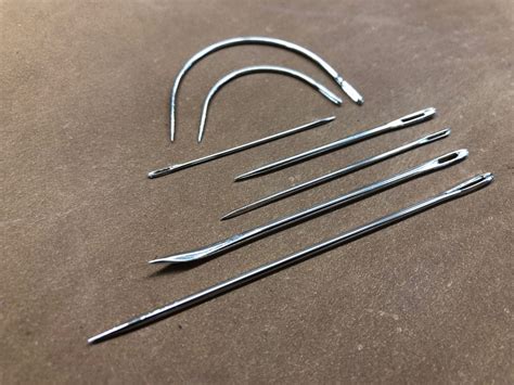 hand sewing needle set brettuns village craft leather supplier