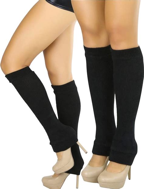 Tobeinstyle Women S Sexy Soft Knit Thick Knee High Long Leg Warmers