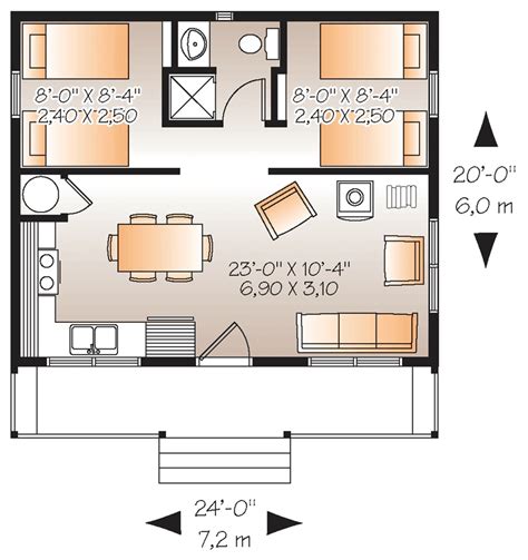 Elegant 20 X 20 House Floor Plans Ideas Inspire Cabin Plans