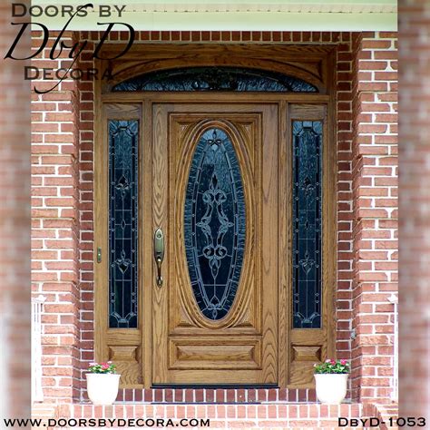 oak front doors  glass builders villa