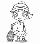 Coloring Pages Tennis Court Printable Kids Color Getcolorings Print Photograph Sports Girl sketch template