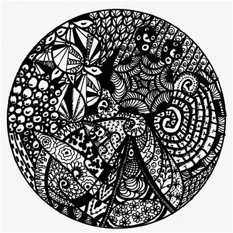 difficult coloring page mandala coloring home