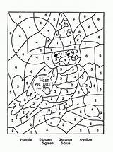 Coloring Number Pages Color Kids Printable Halloween Worksheets Math Grade Numbers Worksheet Addition Sheets Owl Multiplication Printables Education Colouring Coded sketch template