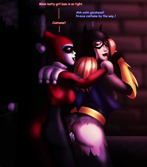 Harley Fucks Batgirl Hard Gotham City Lesbians Luscious