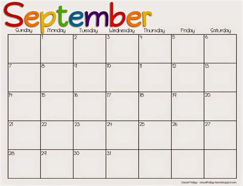 free printable calendar 2018 free printable calendar september
