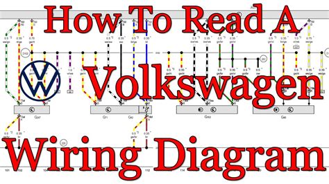 read vw wiring diagrams  camshaft sensor  volkswagen youtube