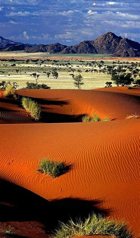 kalahari desert paisaje de desierto hermosos paisajes lugares hermosos