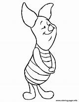 Piglet Coloring Pages Listening Printable Pooh Winnie Pig Patiently Clipart Cartoon Color Library Line Popular Clip Coloringhome sketch template