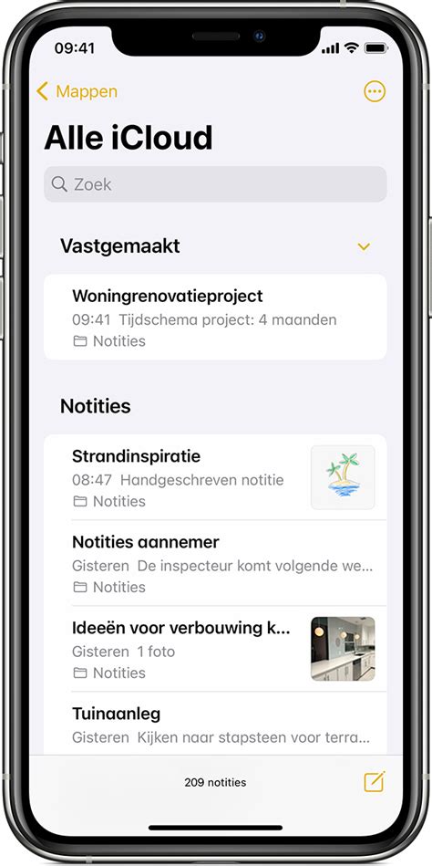 notities gebruiken op uw iphone ipad en ipod touch apple support