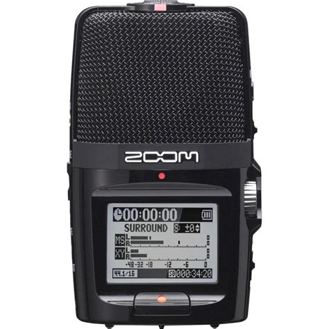 zoom hn handy recorder portable digital audio recorder zhn bh