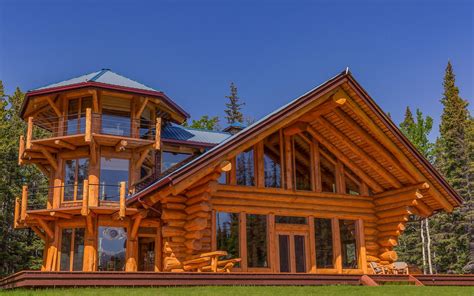 dream log cabin homes log cabin kits   build  dream mountain retreat  art  images