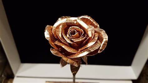diy metal rose copper youtube