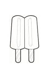 Coloring Popsicle Pages Stick Template Printable Printables Clip Periodically Often Come Added Visit Back Will Print Printablee sketch template