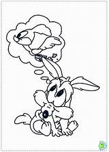 Looney Coyote Tunes Wile Dos Silvestre sketch template