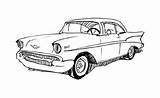 Chevy Drawing 57 Bel Air Draw Sketchbook Sketch Car Classic Vehicle Drawings Vehicles Coloring Pages Cars Challenge Step Paintingvalley Template sketch template
